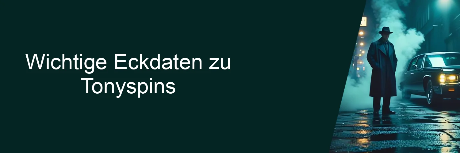 Wichtige Eckdaten zu Tonyspins